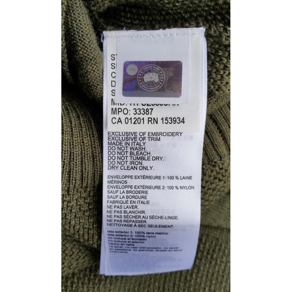 Canada Goose Men's McLeod Sweater NWT Authentic - Picture 6 of 8